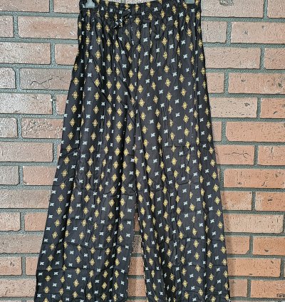 Rayon Printed Palazzo with side pockets(RP08)