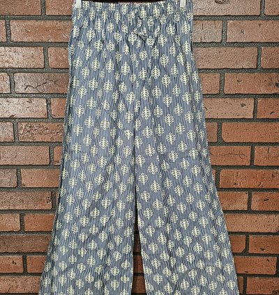 Rayon Printed Palazzo with side pockets(RP09)