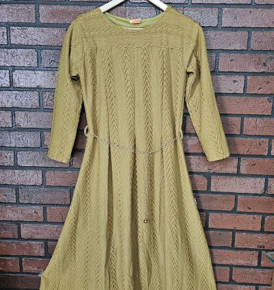 Imported Premium fabric western dress with free chain Hip belt (WD007)