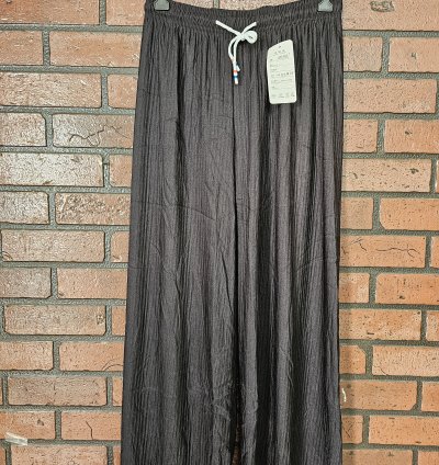 Imported fabric crushed palazzos(IP001)