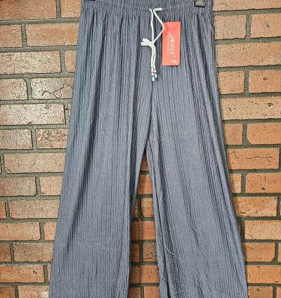 Imported fabric crushed palazzos(IP004)