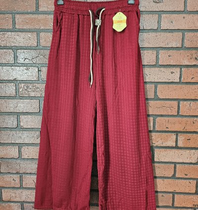 Imported Fabric Self Patterned Palazzos(IP008)